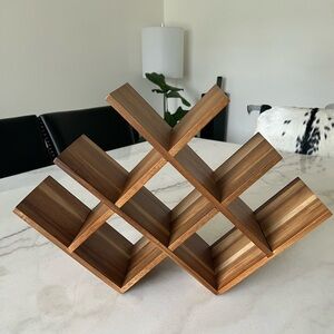 Threshold Acacia Wine Rack